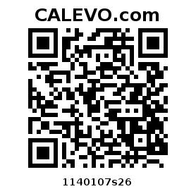 Calevo.com Preisschild 1140107s26