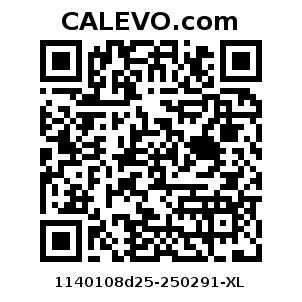 Calevo.com Preisschild 1140108d25-250291-XL