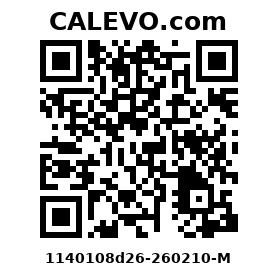 Calevo.com Preisschild 1140108d26-260210-M