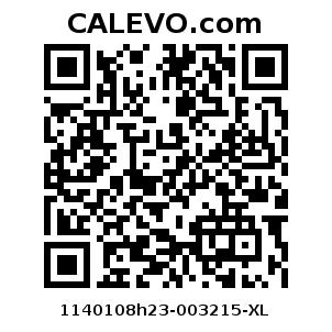 Calevo.com Preisschild 1140108h23-003215-XL