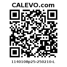 Calevo.com Preisschild 1140108p25-250210-L