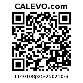 Calevo.com Preisschild 1140108p25-250210-S