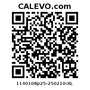 Calevo.com Preisschild 1140108p25-250210-XL