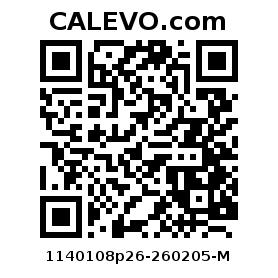 Calevo.com Preisschild 1140108p26-260205-M