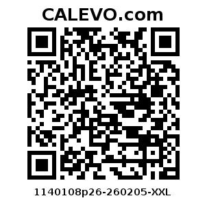 Calevo.com Preisschild 1140108p26-260205-XXL