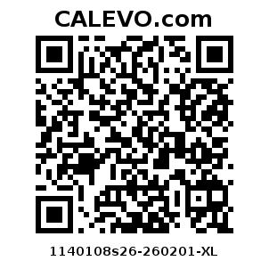 Calevo.com Preisschild 1140108s26-260201-XL