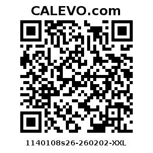 Calevo.com Preisschild 1140108s26-260202-XXL
