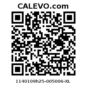 Calevo.com Preisschild 1140109h25-005006-XL