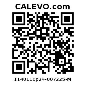 Calevo.com pricetag 1140110p24-007225-M