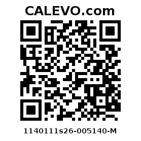 Calevo.com Preisschild 1140111s26-005140-M
