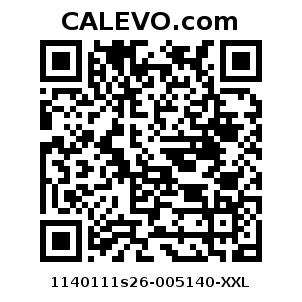 Calevo.com Preisschild 1140111s26-005140-XXL