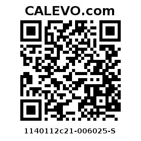 Calevo.com Preisschild 1140112c21-006025-S