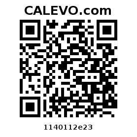 Calevo.com Preisschild 1140112e23