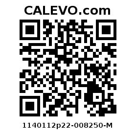 Calevo.com Preisschild 1140112p22-008250-M