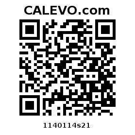 Calevo.com Preisschild 1140114s21