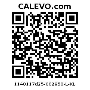 Calevo.com Preisschild 1140117d25-002950-L-XL