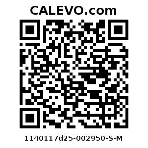Calevo.com Preisschild 1140117d25-002950-S-M