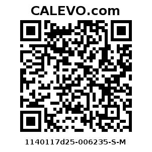 Calevo.com Preisschild 1140117d25-006235-S-M