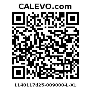 Calevo.com Preisschild 1140117d25-009000-L-XL