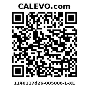 Calevo.com Preisschild 1140117d26-005006-L-XL