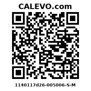 Calevo.com Preisschild 1140117d26-005006-S-M