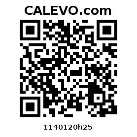 Calevo.com pricetag 1140120h25