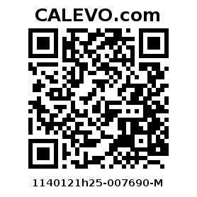 Calevo.com Preisschild 1140121h25-007690-M
