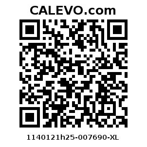 Calevo.com Preisschild 1140121h25-007690-XL