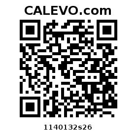 Calevo.com Preisschild 1140132s26