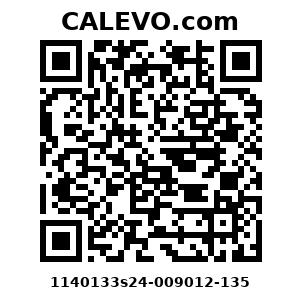 Calevo.com Preisschild 1140133s24-009012-135