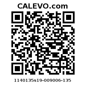 Calevo.com Preisschild 1140135s19-009006-135