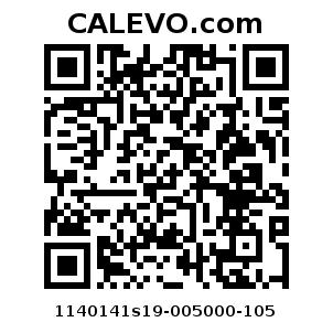 Calevo.com pricetag 1140141s19-005000-105