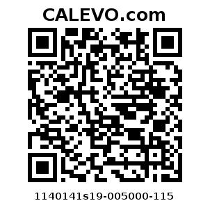 Calevo.com pricetag 1140141s19-005000-115