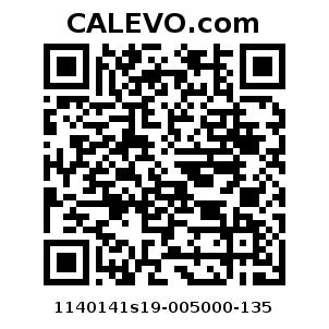 Calevo.com pricetag 1140141s19-005000-135