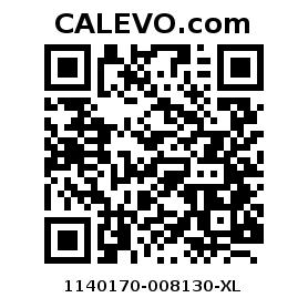 Calevo.com pricetag 1140170-008130-XL