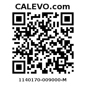 Calevo.com pricetag 1140170-009000-M