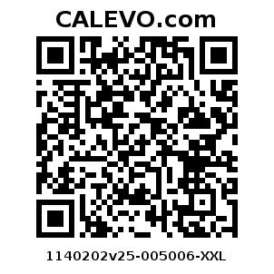 Calevo.com Preisschild 1140202v25-005006-XXL