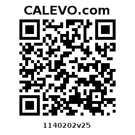 Calevo.com Preisschild 1140202v25