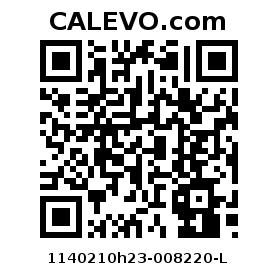Calevo.com Preisschild 1140210h23-008220-L