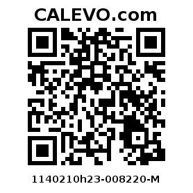 Calevo.com Preisschild 1140210h23-008220-M