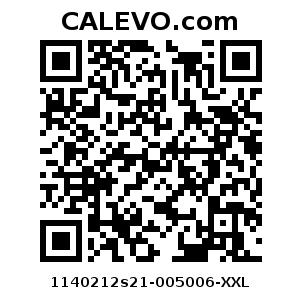 Calevo.com Preisschild 1140212s21-005006-XXL