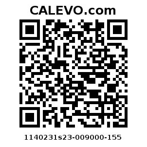Calevo.com pricetag 1140231s23-009000-155