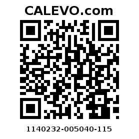 Calevo.com Preisschild 1140232-005040-115