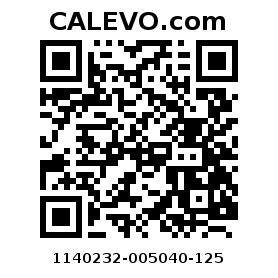 Calevo.com Preisschild 1140232-005040-125