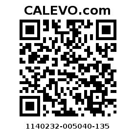 Calevo.com Preisschild 1140232-005040-135