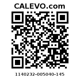 Calevo.com Preisschild 1140232-005040-145