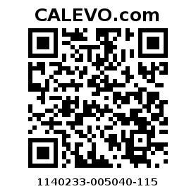 Calevo.com Preisschild 1140233-005040-115