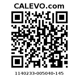 Calevo.com Preisschild 1140233-005040-145