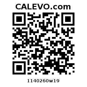 Calevo.com Preisschild 1140260w19