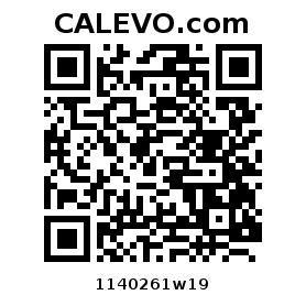 Calevo.com Preisschild 1140261w19